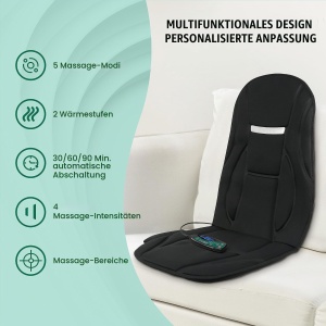 Dispozitiv de masaj pentru spate si gat Snailax cu vibratii si caldura - Img 2