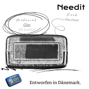 Dispozitiv de parcare Needit Park Micro, 9.4 mm, automat, cu display digital - Img 7