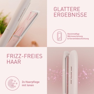 Dispozitiv de Styling pentru Par Panasonic EH-HV31-P503, 2-in-1, 5 Hitzestufen, Erdbeerrosa - Img 5