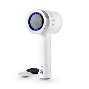 Dispozitiv electric pentru indepartarea calusurilor Silkn VacuPedi, 1550 RPM, argintiu