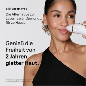 Dispozitiv IPL Braun Silkexpert Pro 5 PL5321, AlbGold, Tratament Epilare - Img 2
