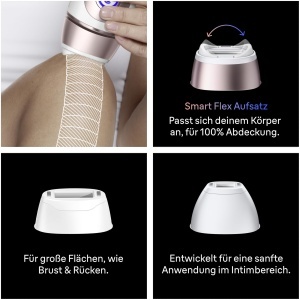 Dispozitiv IPL pentru indepartarea parului Braun Skin iexpert 7 PL7311, Rosegold - Img 7