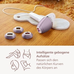 Dispozitiv IPL Philips Lumea 8000 Series BRI94900, 4 capete, 2 ani de piele neteda - Img 6