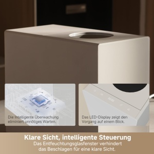 Dispozitiv pentru descompunerea alimentelor Dreame SF25, 2.5 l, sistem cu 3 cutite, auto-curatare - Img 6