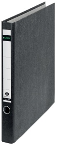 Dosar cu 2 inele Leitz 5 bucati, negru, 3.5 cm latime, capacitate 200 foi - Img 3