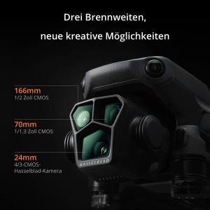 Drona DJI Mavic 3 Pro Cine cu 3 camere, 1 TB stocare, 43 minute autonomie - Img 2