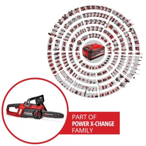 Drujba cu acumulator Einhell GE-LC 1825 Li BL-Solo 18V motor fara perii lungime taiere 225 cm - Img 2
