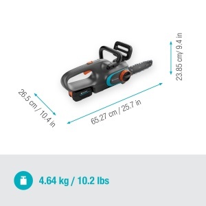 Drujba cu acumulator Gardena PowerSaw 25018V 18V motor fara perii lama 25 cm - Img 8
