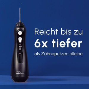Dus bucal Waterpik Cordless Advanced Negru 3 moduri Inductie 4 accesorii - Img 8