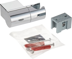 Dus cu mana GROHE Rainshower, suport universal, suprafata lucioasa - Img 3