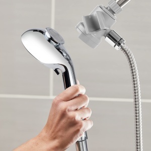 Dus cu mana Waterpik QMK-753ME, magnetic, 7 moduri, crom - Img 7