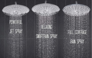 Dus Grohe Euphoria 260, 13lmin, 3 tipuri de jet, crom - Img 4