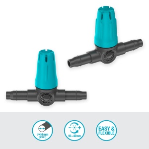 Duza de irigare Gardena Micro-Drip, pentru suprafete mici, ajustabila 10-40 cm - Img 2