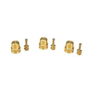 Duza de pulverizare Gloria Hohlkegeldusen, 3 buc, 1 mm si 2 mm, din alama