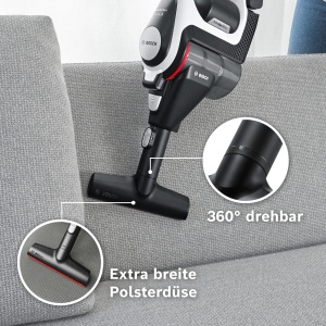 Duza pentru aspirator Bosch XXL-Polsterduse, 360 rotatie, negru - Img 2