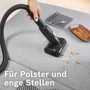 Duze Mini-Turbo Bosch BHZUMPN, pentru aspiratoare Unlimited 6, 7, 8, negru - Img 3