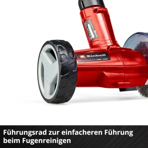 Einhell Curatator de chit fara fir GC-CC 18 Li Solo Power X-Change (ghidon telescopic infinit variabil, perii interschimbabile, livrare fara baterie si incarcator) - Img 6