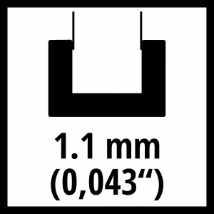 Einhell Ersatzschwert 20 cm Fortexxa 1820 TH Robust si Durabil - Img 2