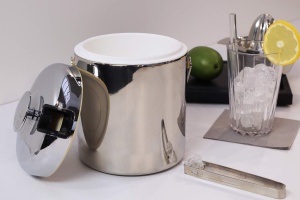 Eiseimer APS 1,3 l cu Abtropfgitter si Zanga, 15,5 x 15 cm, Inox si Plastic - Img 6