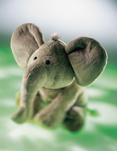 Elefant Plush Schaffer 4232, 19 cm, Culoare gri, Jucarie moale - Img 7