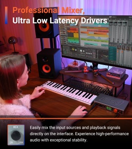 ESI Amber i4 | Interfata audio USB-C pe 24 de biti/192 kHz cu 4 intrari / 4 iesiri - Img 9