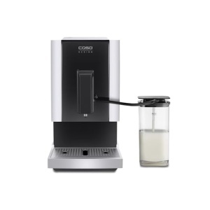Espressor automat CASO Cafe Crema Touch NegruInox Display LED Rezervor lapte inclus - Img 2