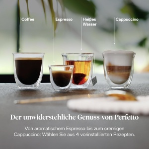 Espressor automat DeLonghi Magnifica Start ECAM22260BG LatteCrema 4 bauturi One-Touch Negru-Gri - Img 4