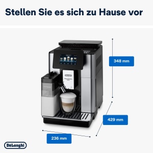 Espressor automat DeLonghi PrimaDonna Soul ECAM61255SB 18 bauturi sistem LatteCrema argintiu-negru - Img 7