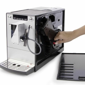 Espressor automat Melitta Solo Perfect Milk sistem de lapte argintiu - Img 3
