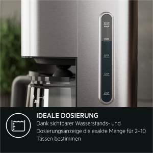 Espressor cafea AEG Deli 5, 1,5 l, Timer programabil, Inox - Img 4