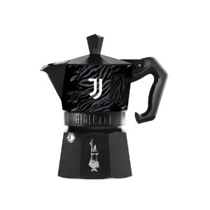 Espressor cafea Bialetti Moka Express Juventus, 3 cesti, aluminiu, argintiu - Img 2