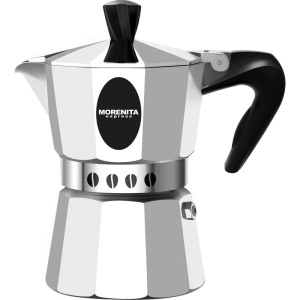 Espressor cafea Bialetti Morenita din aluminiu, capacitate 6 cesti