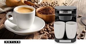 Espressor cafea Butler Compact, 0.25 L, 450 W, negru, 2 cani incluse - Img 14