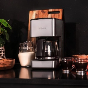 Espressor cafea Cecotec Coffee 56 Drop, 6 cesti, 650 W, 0.8 litri, finisaj inox - Img 2