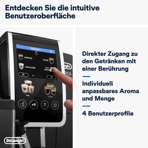 Espressor cafea DeLonghi Dinamica Plus ECAM382.70.B, 1450W, Negru - Img 6