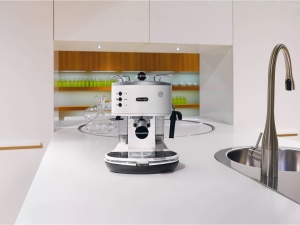 Espressor cafea DeLonghi Icona ECO 311.W, 15 bar, cu cappuccinatore, alb - Img 5