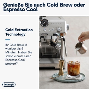 Espressor cafea DeLonghi La Specialista Opera EC9555.M, 1550W, cu Cold Brew si spumator de lapte - Img 7