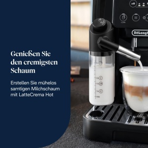 Espressor cafea DeLonghi Magnifica Start ECAM220.91.B, 250g, 5 bauturi, LatteCrema, Negru - Img 6