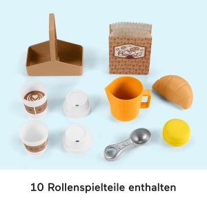 Espressor cafea Fisher-Price Barista cu 10 accesorii, multi-lingual - Img 5