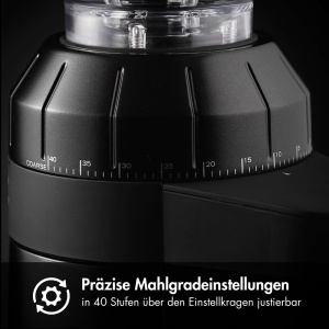 Espressor cafea GRAEF EliteGrindX CM8002, 350 g, 128 W, Negru-Mat - Img 5