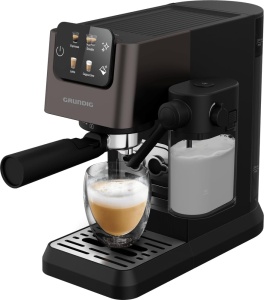 Espressor cafea Grundig KSM 5330, 1628 W, 15 Bar, Inox - Img 6