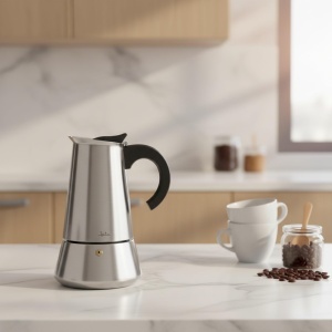 Espressor cafea Jata Hogar cax110, inox, capacitate 10 cesti - Img 3