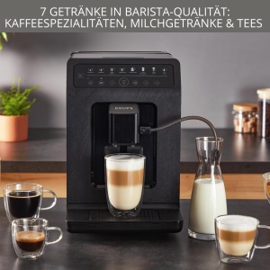 Espressor cafea KRUPS EA897B, 1450W, 8 specialitati, design eco - Img 6