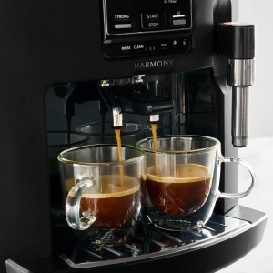 Espressor cafea Krups Harmony EA5088E0, 4 specialitati, functie spumare lapte, compact, negru - Img 4