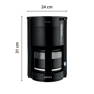 Espressor cafea Krups ProAroma F30908, 1,25L, 1050W, Negru - Img 9