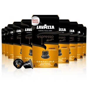 Espressor cafea Lavazza Espresso Maestro Lungo, 10 capsule, 100 Arabica