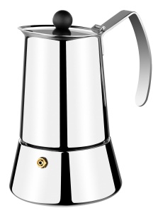 Espressor cafea Monix Eterna, 6 cesti, inox, antiaderent