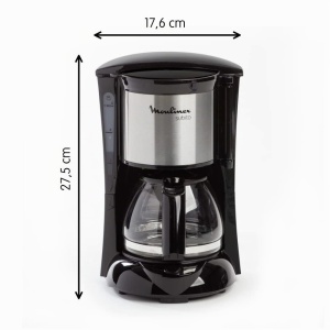 Espressor cafea Moulinex FG150813, 6 cesti, 600W, NegruInox - Img 2