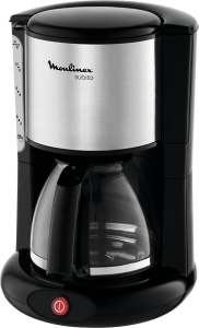 Espressor cafea Moulinex FG360811, 15 cesti, inox mat, negru