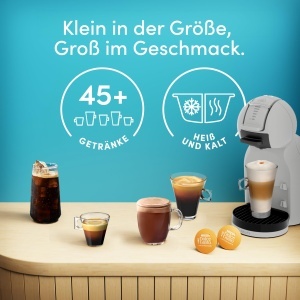 Espressor cafea NESCAFE Dolce Gusto Mini Me 2, 15 Bar, 0.8 L, Arctic Grey - Img 3